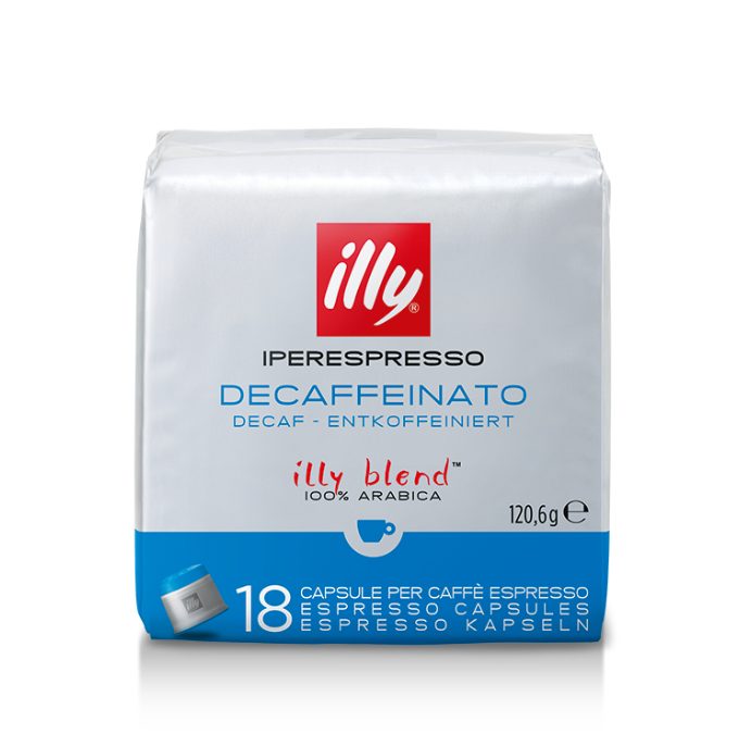 illy capsules – caffeine-free – 18 pcs