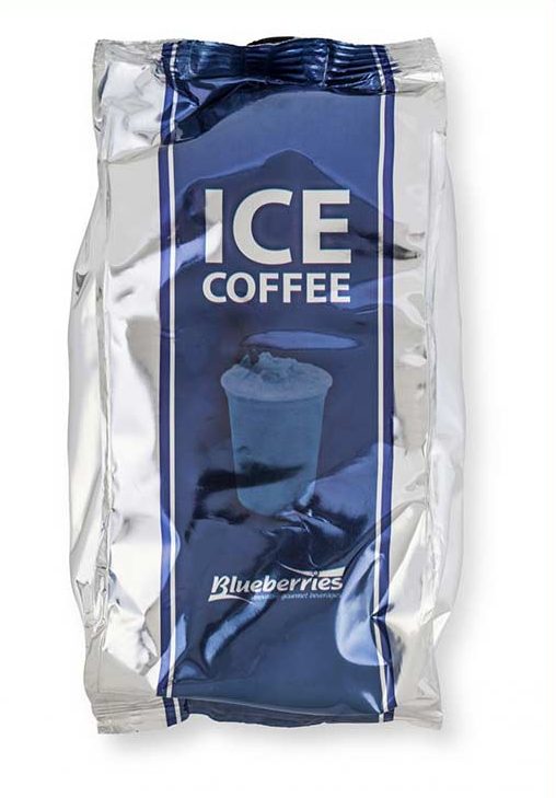 blueberries Ice coffee