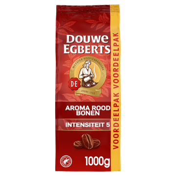 Douwe Egberts Aroma Rood Koffiebonen Voordeelpak 1000g